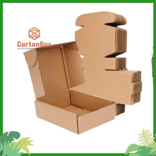 Thùng Carton Đóng Hàng: Chất Liệu Thân Thiện và Tiết Kiệm Trong Sản Xuất Bao Bì Giấy