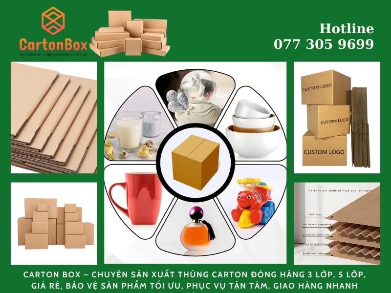 Thùng Carton Đóng Hàng Từ CARTON BOX: Chống Va Đập Tối Ưu, Bảo Vệ Sản