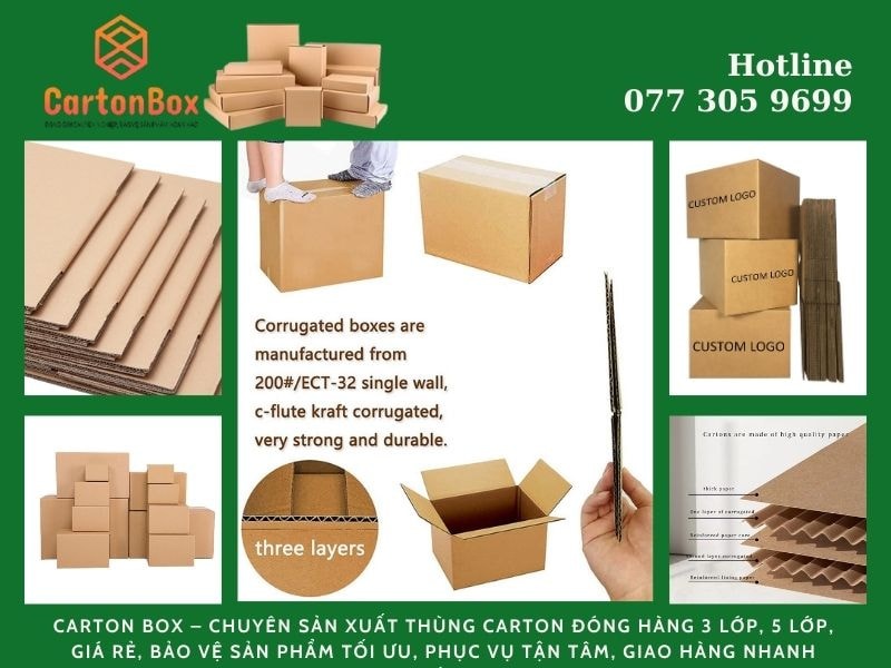Thùng Carton Đóng Hàng: Lựa Chọn Lý Tưởng Cho Doanh Nghiệp, Bảo Vệ Sản Phẩm và Tiết Kiệm Chi Phí