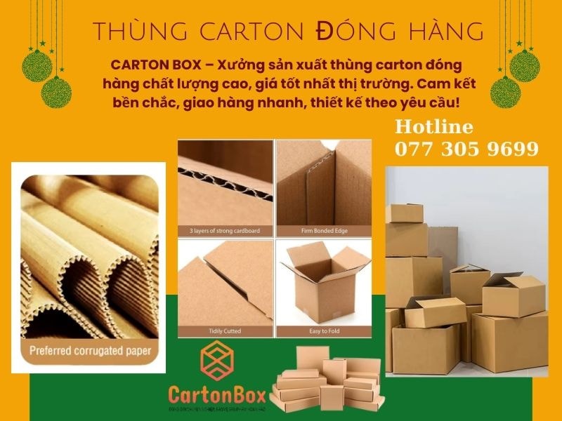 Thùng Giấy Carton Giá Rẻ: Lựa Chọn Đóng Gói Thân Thiện Với Môi Trường