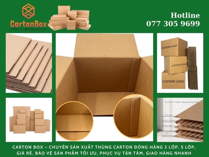 In Hộp Carton Giá Rẻ Đạt Chuẩn Quốc Tế Tại Xưởng Sản Xuất Bao Bì