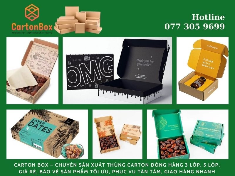 In Hộp Carton Giá Rẻ Cho Mọi Loại Hàng Hóa Tại Xưởng Sản Xuất Bao Bì