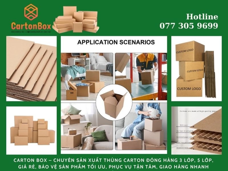 In Hộp Carton Giá Rẻ Nhất Thị Trường Tại Xưởng Sản Xuất Bao Bì
