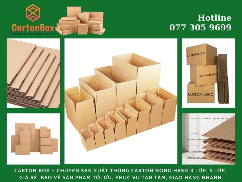 In Hộp Carton Giá Rẻ Với Giá Thành Cạnh Tranh Tại Xưởng Sản Xuất Bao Bì