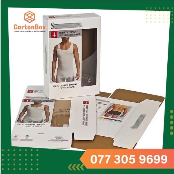 Hộp giấy carton – Bước đầu để sản phẩm của bạn đến tay khách hàng một cách chỉn chu