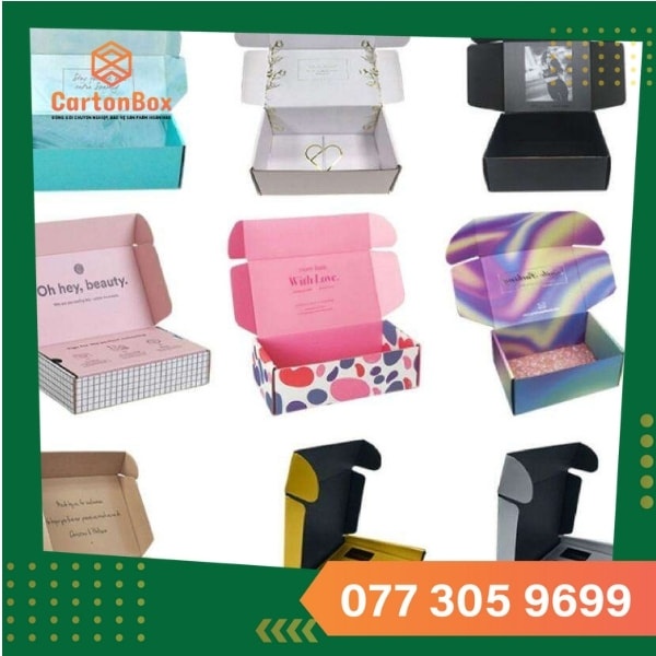 In hộp carton giá rẻ – Tối giản chi phí, tối đa hiệu quả
