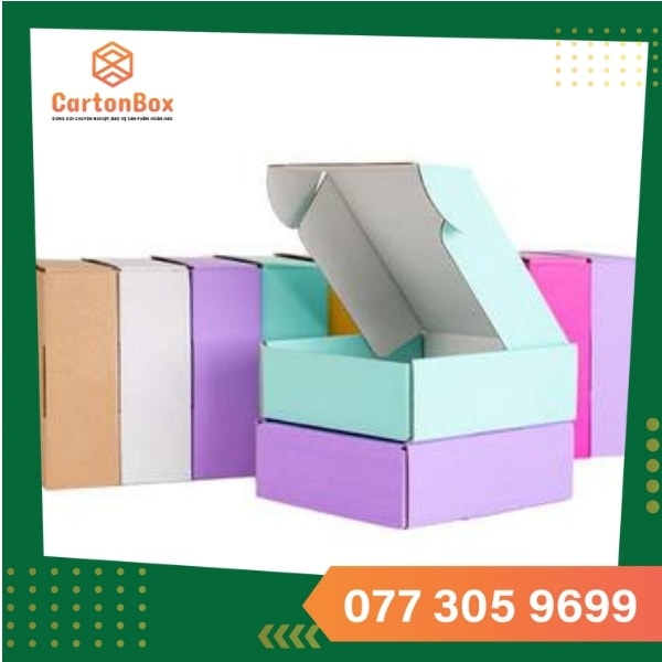 In hộp carton giá rẻ – Không chỉ là hộp, mà là công cụ marketing