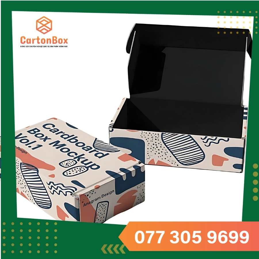 Xưởng sản xuất bao bì hộp Carton – In offset chất lượng cao cho mọi sản phẩm