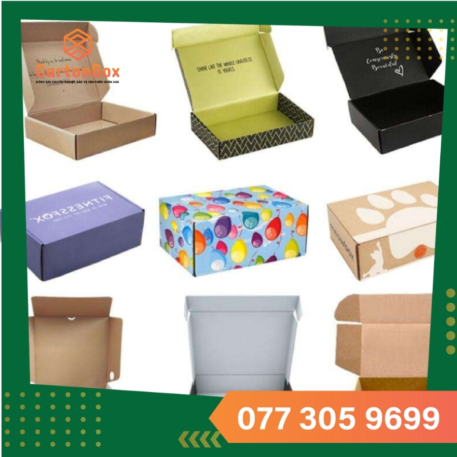 In thùng Carton giá rẻ từ công ty in ấn – An toàn và hiệu quả