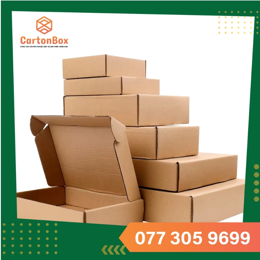 In thùng Carton giá rẻ – Đảm bảo chất lượng, tiết kiệm chi phí