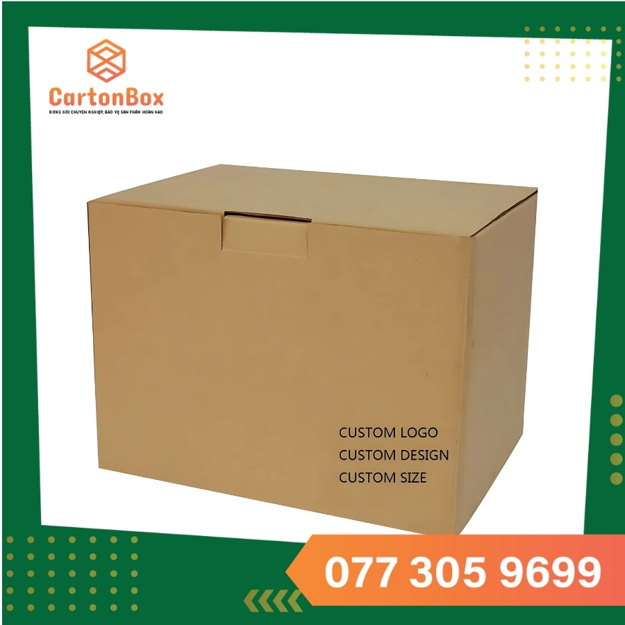 Công ty in ấn cung cấp thùng Carton giá rẻ, đảm bảo chất lượng