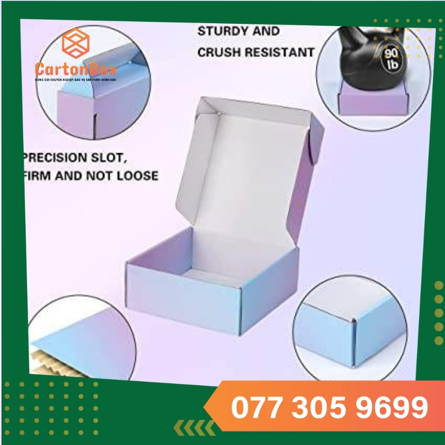 In thùng Carton giá rẻ cho doanh nghiệp – Chất lượng tuyệt vời
