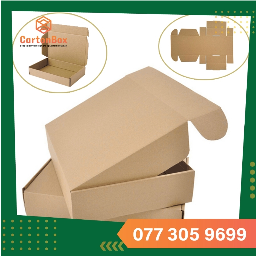 Công ty in ấn chuyên cung cấp thùng Carton giá rẻ, tiết kiệm chi phí