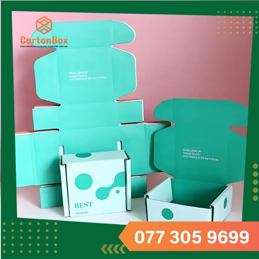 In hộp carton giá rẻ – Sự lựa chọn chiến lược trong mùa cao điểm