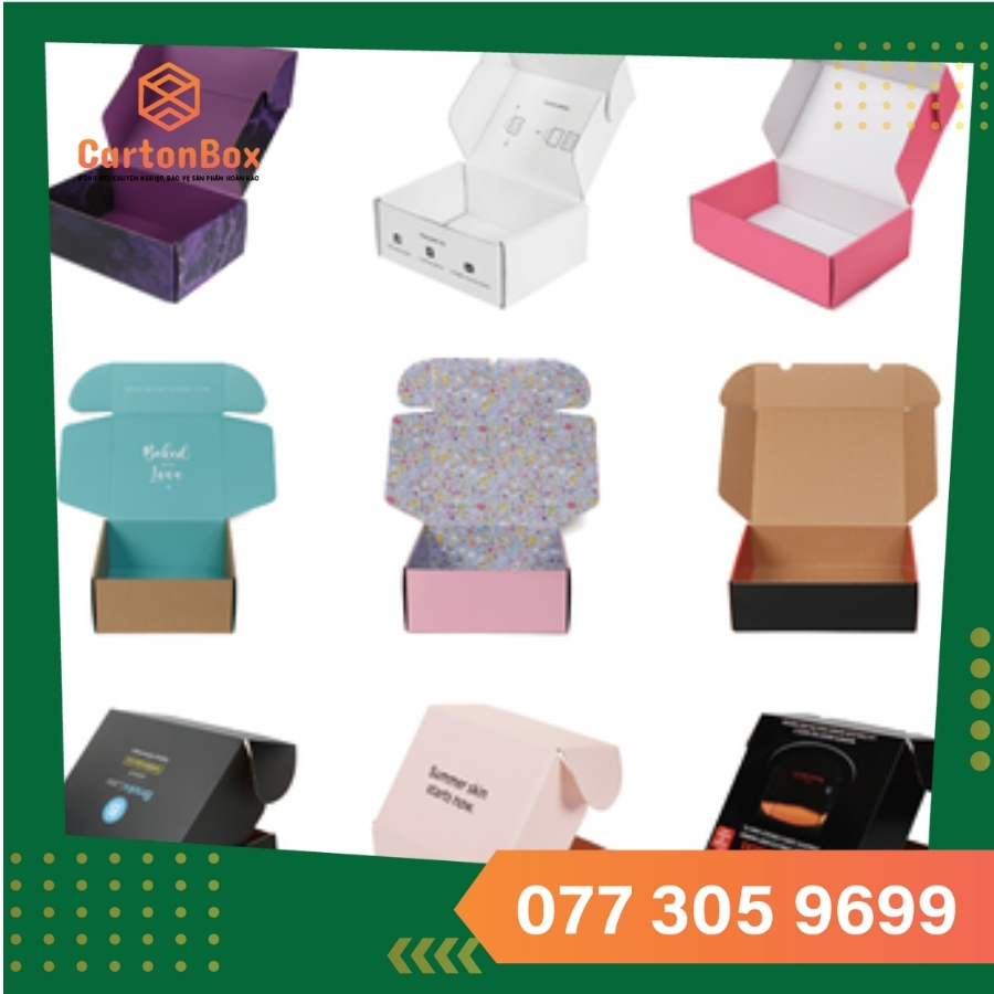 In thùng Carton giá rẻ từ công ty in ấn – Tiết kiệm tối đa chi phí