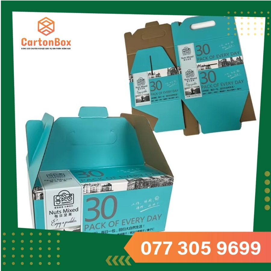 In thùng Carton giá rẻ từ công ty in ấn – Bao bì bền, đẹp, tiết kiệm