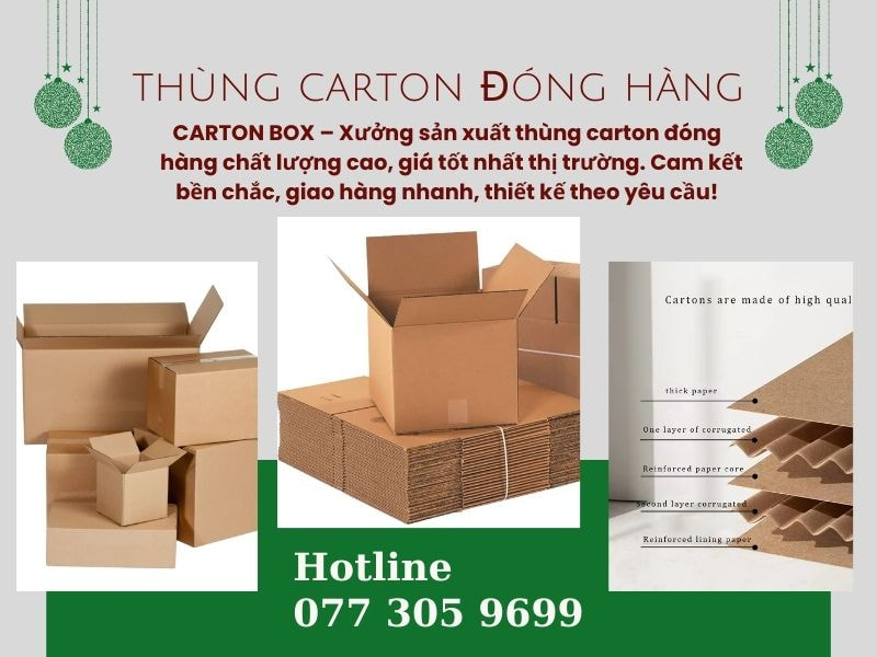 dịch vụ in hộp carton giá rẻ với chất lượng vượt mong đợi, giúp bạn biến bao bì thành công cụ tiếp thị