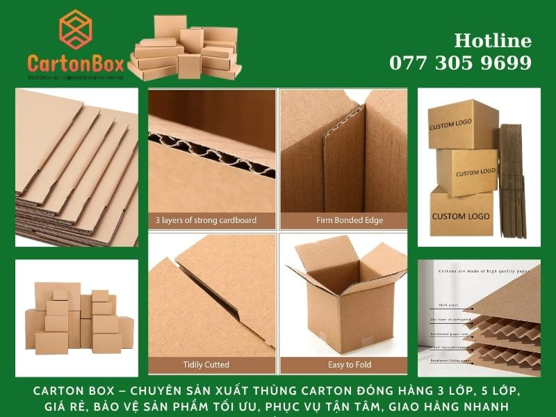 CARTON BOX - Thùng Carton Đóng Hàng Chuyên Nghiệp Với Dịch Vụ Thiết Kế Bao Bì Miễn Phí