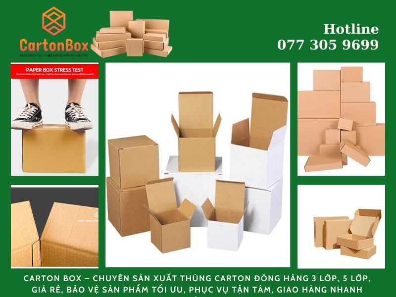 Thùng Giấy Carton Giá Rẻ – Lựa Chọn Hàng Đầu Cho Doanh Nghiệp Vừa Và Lớn Từ Xưởng Sản Xuất Bao Bì Carton Box
