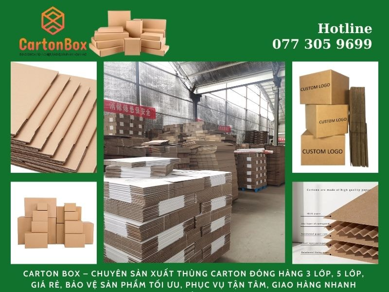 Thùng Carton Đóng Hàng Từ CARTON BOX: Chống Va Đập Tối Ưu, Bảo Vệ Sản Phẩm Dễ Vỡ