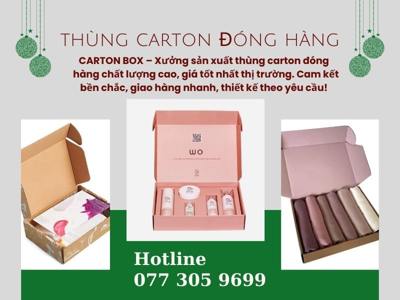 dịch vụ in hộp carton giá rẻ với chất lượng vượt mong đợi, giúp bạn biến bao bì thành công cụ tiếp thị