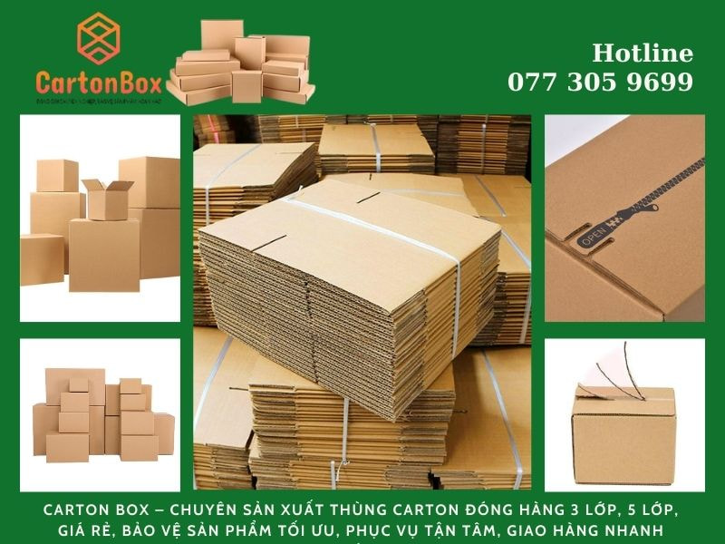 Đối Tác Sản Xuất Bao Bì Uy Tín Với Thùng Carton Đóng Hàng Giá Rẻ, Đồng Hành Cùng Doanh Nghiệp