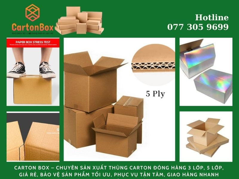 Xưởng Sản Xuất Bao Bì Hỗ Trợ Thiết Kế Miễn Phí – In Hộp Carton Giá Rẻ