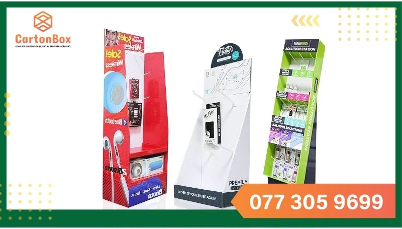 Chất Lượng Vượt Trội – Đặc Trưng Của Kệ Quảng Cáo Carton Box