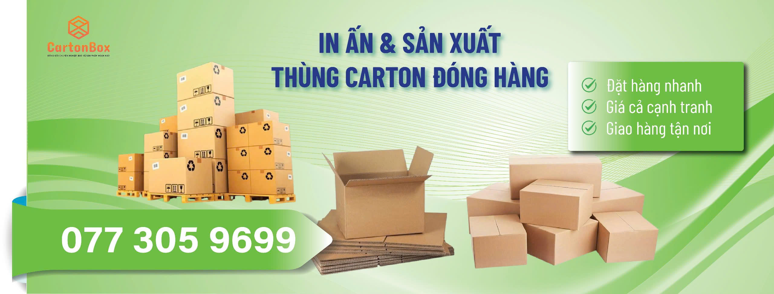 Công ty in ấn chuyên cung cấp thùng Carton giá rẻ, tiết kiệm chi phí