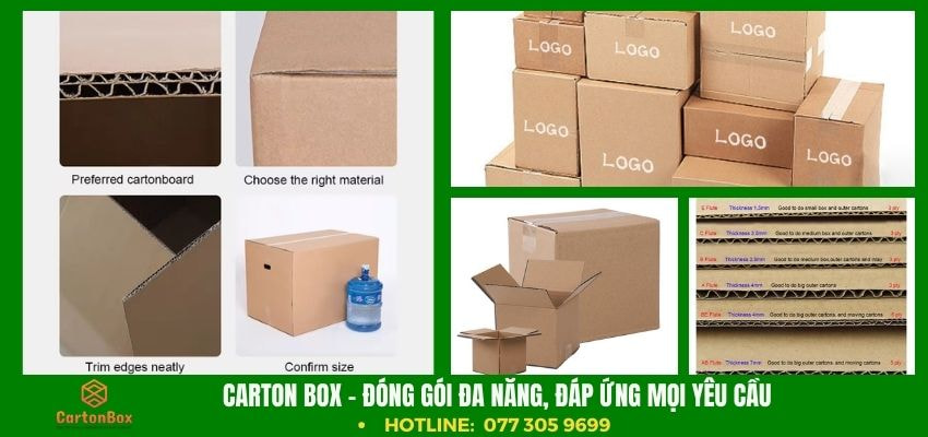 Hộp Carton Đóng Hàng của Carton Box - Giải Pháp Hoàn Hảo cho Shop Online và Doanh Nghiệp Sản Xuất