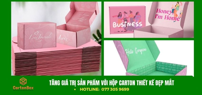 Hộp Carton In Offset: Chất Lượng Cao, Thiết Kế Sắc Nét, Nâng Tầm Thương Hiệu