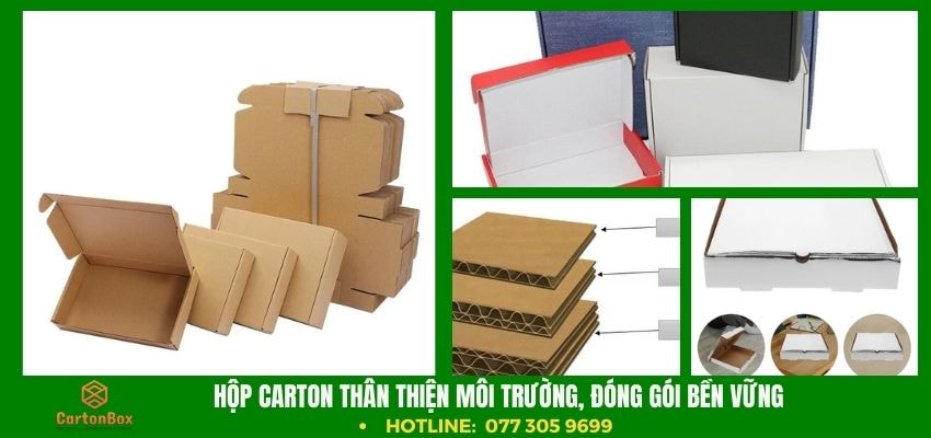 Hộp carton nắp gài của Carton Box mang đến giải pháp đóng gói chắc chắn, dễ sử dụng, bảo vệ sản phẩm an toàn, tối ưu hóa quy trình vận chuyển