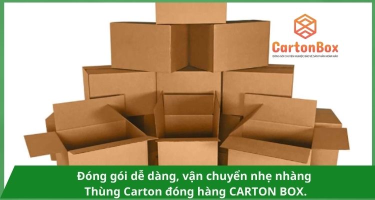 Thùng Carton Vận Chuyển Chống Nước, Chống Sốc: Giải Pháp Đóng Gói Đáng Tin Cậy