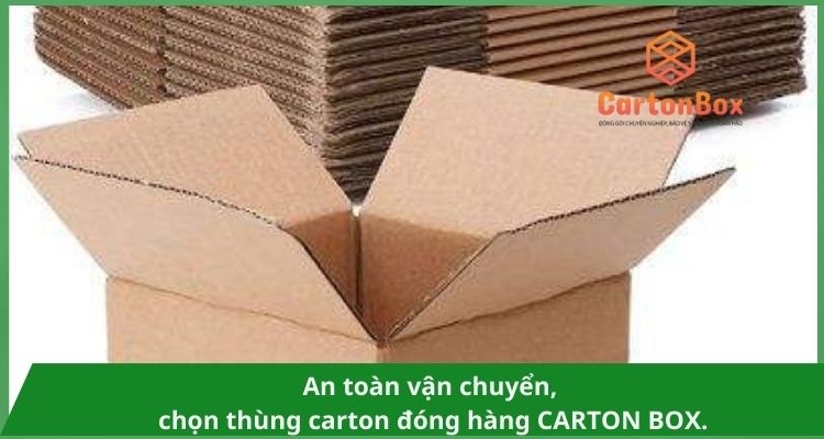 Thùng Carton Đóng Hàng Chịu Lực Cao, Đảm Bảo Chất Lượng