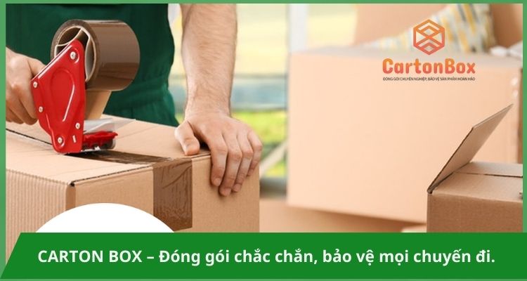 Giải Pháp Đóng Gói Xanh Với Thùng carton đóng hàng thân thiện môi trường