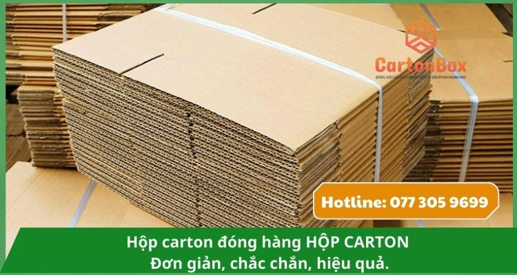 Hộp Carton Đóng Hàng Cao Cấp – Sự Lựa Chọn Tinh Tế Cho Thương Hiệu