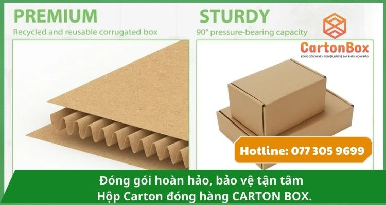 Hộp Carton Đóng Hàng Bền Bỉ – Lựa Chọn Hoàn Hảo Cho Vận Tải Xa