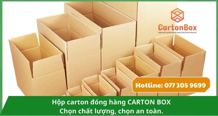 Hộp Carton Đóng Hàng Đạt Chuẩn – Đảm Bảo Hàng Hóa Vận Chuyển An Toàn