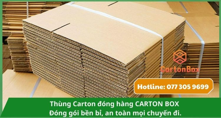 Hộp Carton Đóng Hàng Tiêu Chuẩn Xuất Khẩu – Đảm Bảo Chất Lượng Quốc Tế