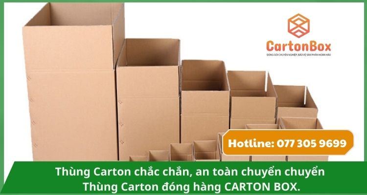 Hộp Carton Đóng Hàng Tiêu Chuẩn Xuất Khẩu – Đảm Bảo Chất Lượng Quốc Tế