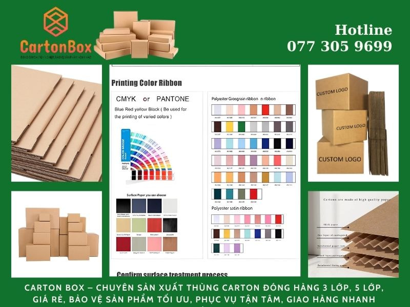 Hộp carton in offset – Bền đẹp, sắc nét, đáp ứng mọi nhu cầu đóng gói