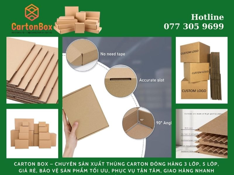 Hộp carton in offset – Bền đẹp, sắc nét, đáp ứng mọi nhu cầu đóng gói