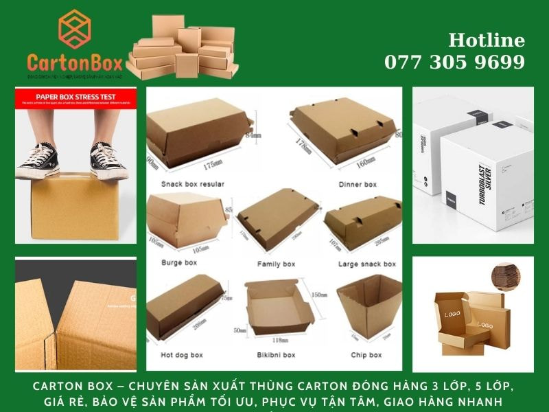 Hộp carton in offset – Bền đẹp, sắc nét, đáp ứng mọi nhu cầu đóng gói