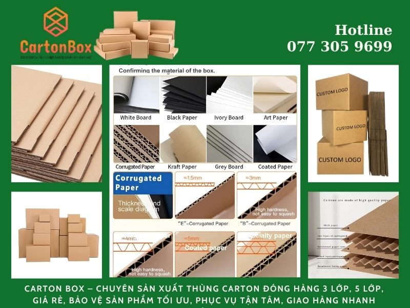 Hộp carton in offset – Bền đẹp, sắc nét, đáp ứng mọi nhu cầu đóng gói