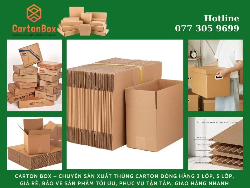 Hộp carton in offset – Bền đẹp, sắc nét, đáp ứng mọi nhu cầu đóng gói