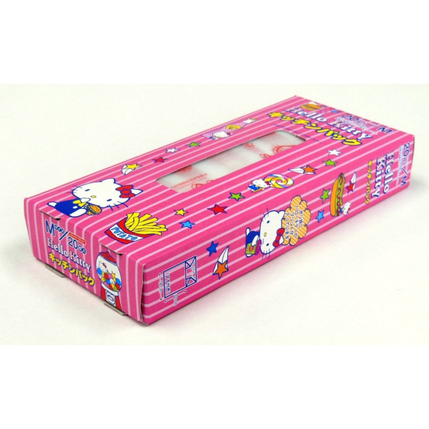 Set 20 Túi Ni Lông Đựng Thực Phẩm Hello Kitty