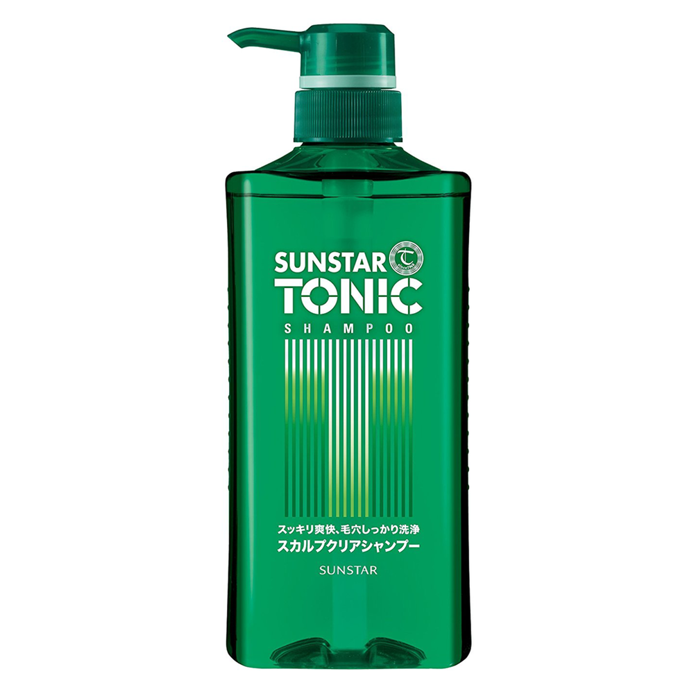 Dầu gội nam Tonic Sunstar xanh lá 520ml