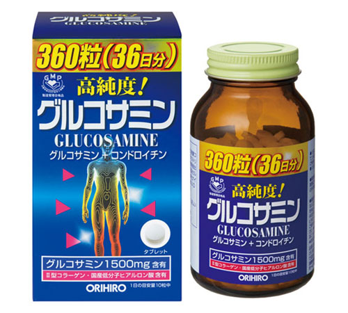 Viên Glucosamine Orihiro 1500mg 360v