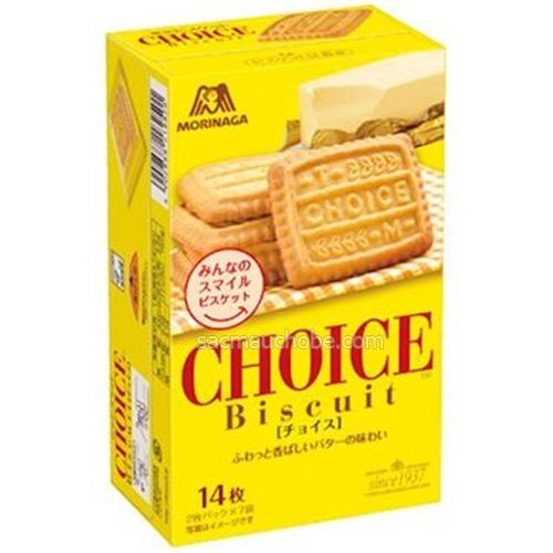 Bánh bà bầu Morinaga Choice Biscuit vị bơ