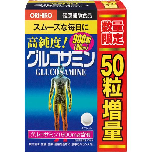 Viên Glucosamine Orihiro 1500mg 900v + 50v(20h/thùng)